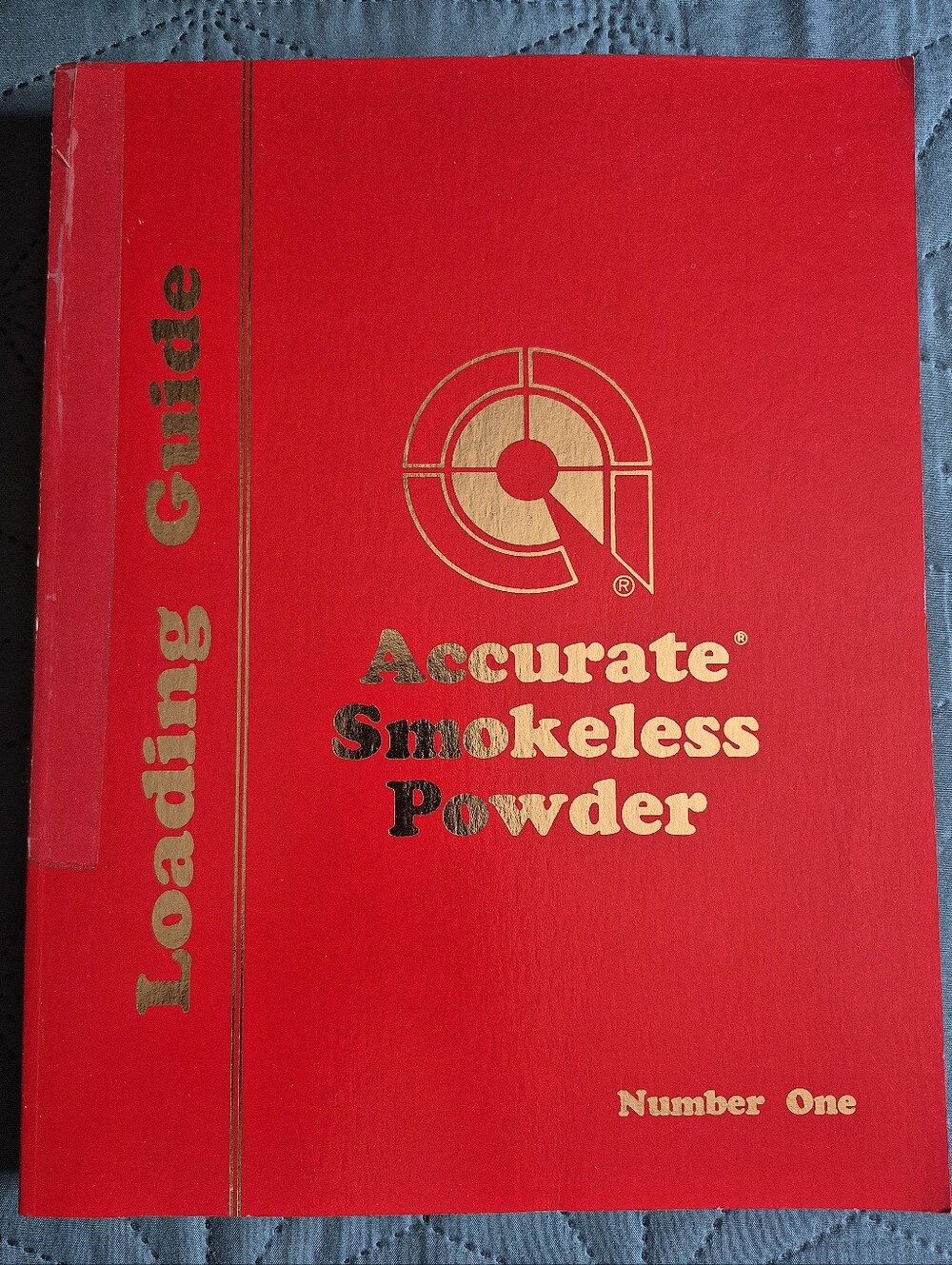 Smokeless Powder Loading Guide - Red
